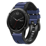 Cinturino in silicone e pelle per Garmin Fenix 7