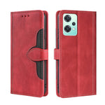 Custodia per telefono in pelle con fibbia magnetica Skin Feel, For Motorola Moto E32 India/E22s 4G Global, For OPPO A17, For OPPO K10x 5G, For Realme C33 4G, For vivo V25 5G/V25e 5G, For vivo Y16 4G/Y02s 4G