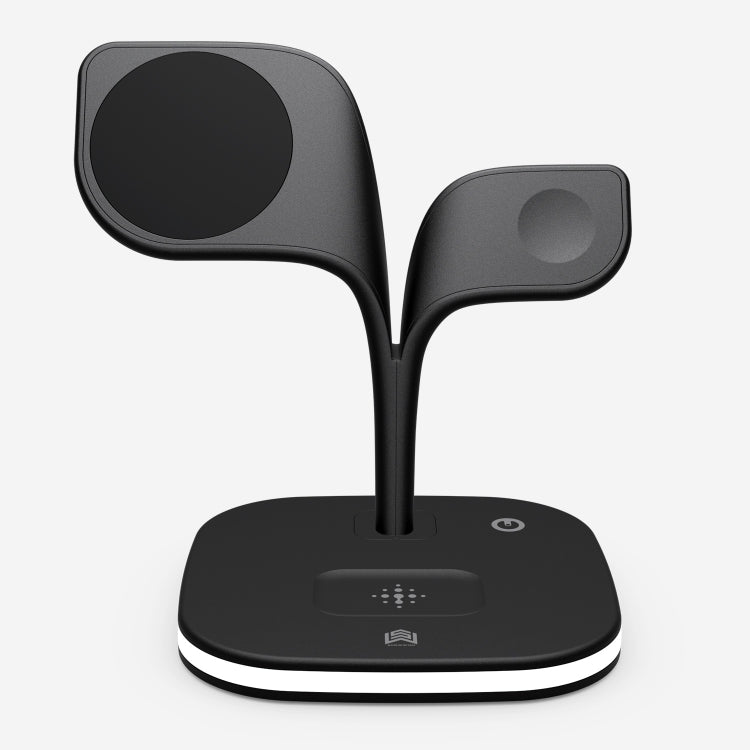 Caricabatterie wireless magnetico 5 in 1 da 15W