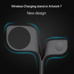 Caricabatterie wireless magnetico 5 in 1 da 15W