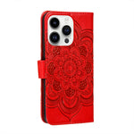 Custodia portafoglio in pelle per iPhone 14 Pro Max