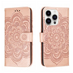 Custodia portafoglio in pelle per iPhone 14 Pro Max
