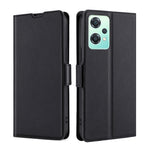 Custodia per telefono in pelle flip orizzontale con fibbia laterale ultrasottile, For Motorola Moto E32 India/E22s 4G Global, For OPPO A17, For OPPO K10x 5G, For Realme C33 4G, For vivo V25 5G/V25e 5G, For vivo Y16 4G/Y02s 4G