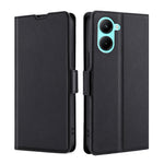 Custodia per telefono in pelle flip orizzontale con fibbia laterale ultrasottile, For Motorola Moto E32 India/E22s 4G Global, For OPPO A17, For OPPO K10x 5G, For Realme C33 4G, For vivo V25 5G/V25e 5G, For vivo Y16 4G/Y02s 4G