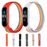 Cinturino in nylon per Xiaomi Mi Band 3, 4, 5, 6, 7