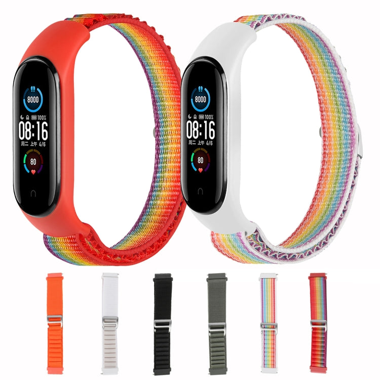 Cinturino in nylon per Xiaomi Mi Band 3, 4, 5, 6, 7