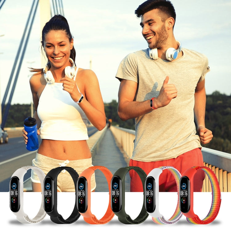 Cinturino in nylon per Xiaomi Mi Band 3, 4, 5, 6, 7