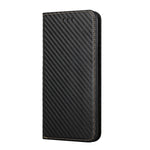 Custodia per telefono in pelle con vibrazione magnetica in fibra di carbonio, For Samsung Galaxy S23 Ultra 5G, For vivo Y16, For vivo Y22s, For Xiaomi Redmi A1