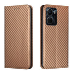 Custodia per telefono in pelle con vibrazione magnetica in fibra di carbonio, For Samsung Galaxy S23 Ultra 5G, For vivo Y16, For vivo Y22s, For Xiaomi Redmi A1