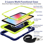 Custodia tablet silicone con rotazione 360° per iPad 10.9