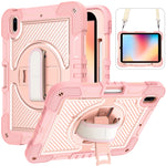 Custodia tablet silicone con rotazione 360° per iPad 10.9