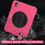 Custodia in silicone e PC con presa rotante per iPad 10.9 2022