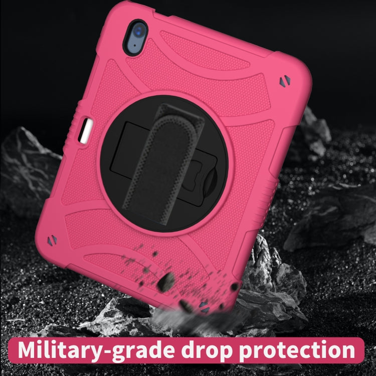 Custodia in silicone e PC con presa rotante per iPad 10.9 2022