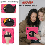 Custodia in silicone e PC con presa rotante per iPad 10.9 2022