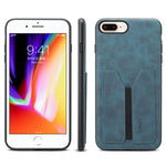 Custodia portafoglio in PU per iPhone 7 Plus e 8 Plus