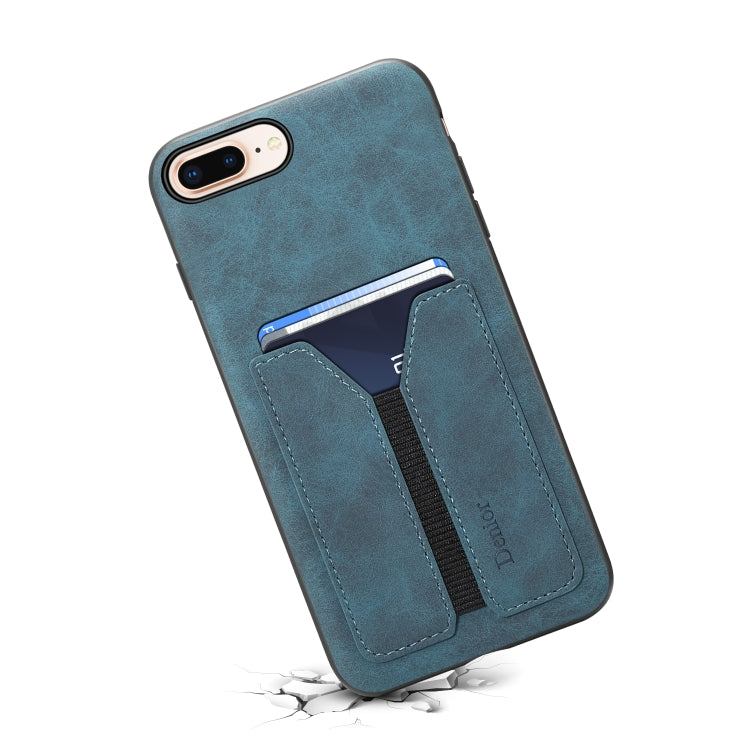 Custodia portafoglio in PU per iPhone 7 Plus e 8 Plus