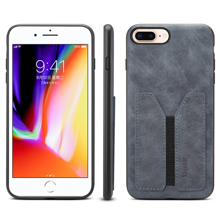 Custodia portafoglio in PU per iPhone 7 Plus e 8 Plus
