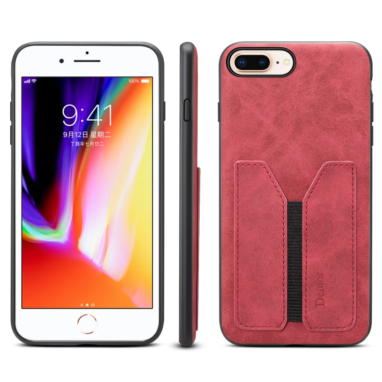 Custodia portafoglio in PU per iPhone 7 Plus e 8 Plus