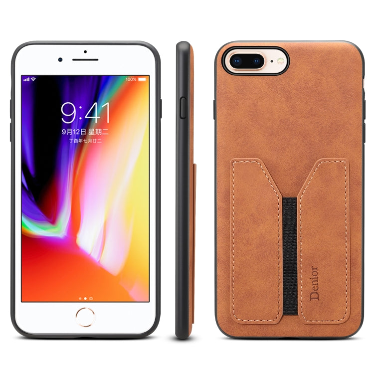 Custodia portafoglio in PU per iPhone 7 Plus e 8 Plus