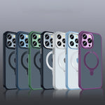 Custodia TPU con anello magnetico Magsafe per iPhone 14