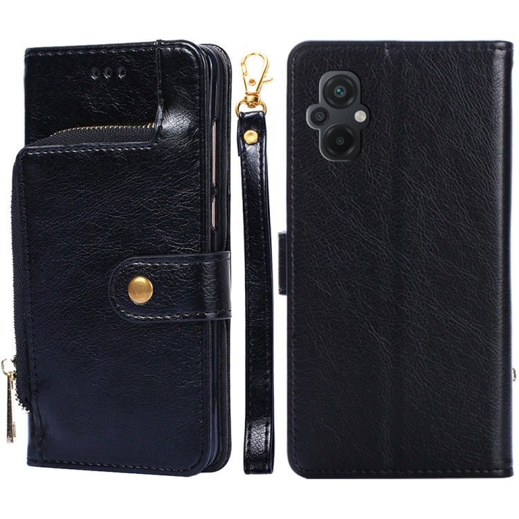 Custodia per cellulare in pelle con cerniera, For vivo Y55 4G, For Samsung Galaxy A04s, For Sharp Aquos sense7 Plus, For Xiaomi Civi 2 5G, For Xiaomi Poco M5 4G