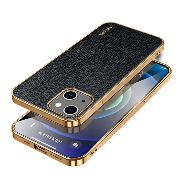 Custodia TPU antiurto in pelle per iPhone 14 Pro Max