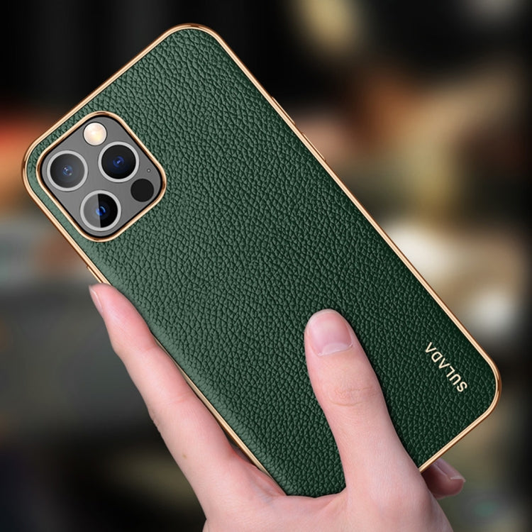 Custodia TPU antiurto in pelle per iPhone 14 Pro Max