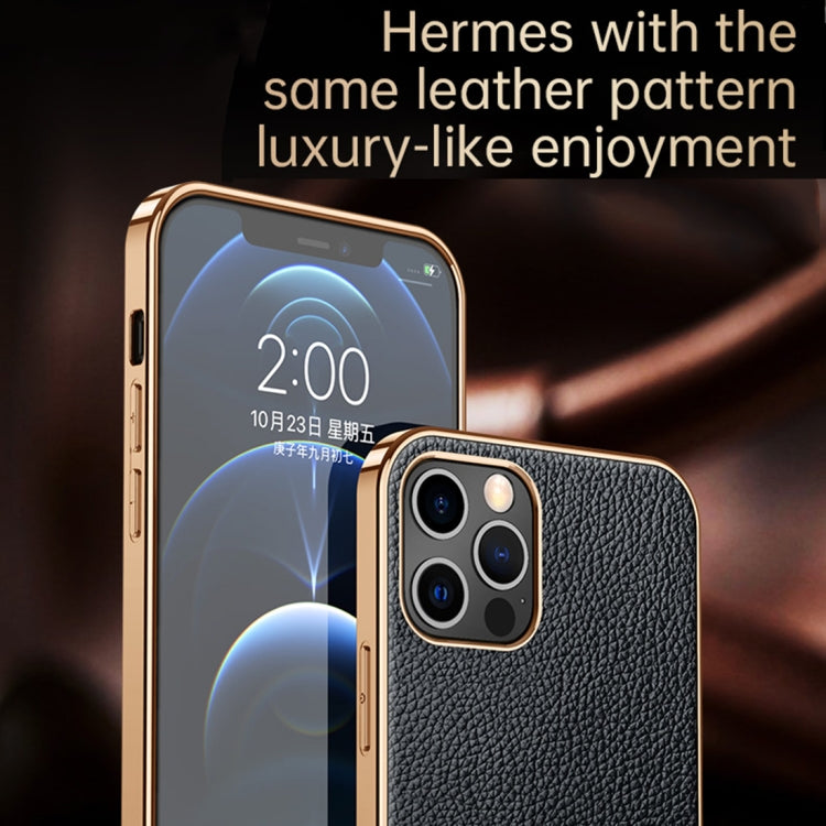 Custodia TPU antiurto in pelle per iPhone 14 Pro Max