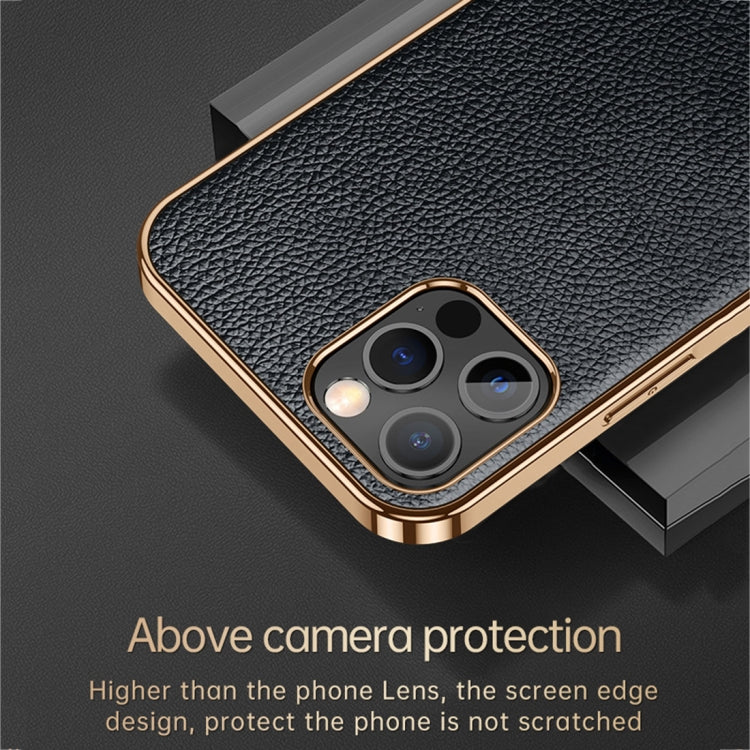 Custodia TPU antiurto in pelle per iPhone 14 Pro Max