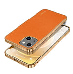 Custodia TPU antiurto in pelle per iPhone 14 Pro Max