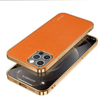 Custodia TPU antiurto in pelle per iPhone 14 Pro Max