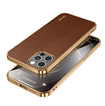Custodia TPU antiurto in pelle per iPhone 14 Pro Max