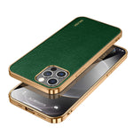 Custodia TPU antiurto in pelle per iPhone 14 Pro Max