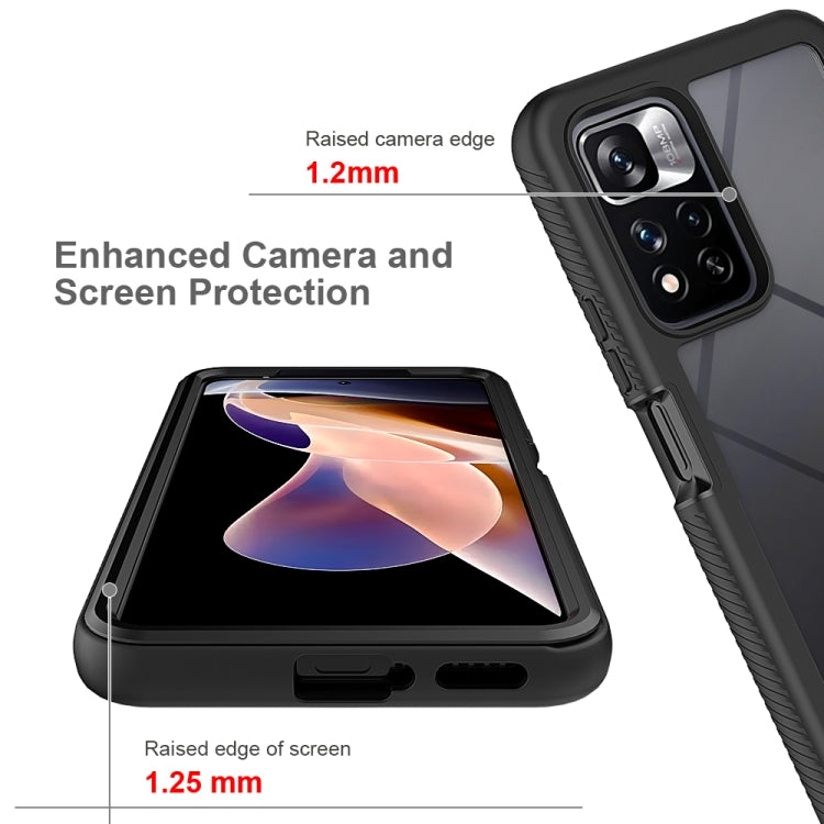 Custodia per telefono antiurto ibrida per tutto il corpo del cielo stellato, For Xiaomi Redmi Note 11 Pro+ 5G Global, For OnePlus Nord 20 5G / OPPO Reno7 Z, For OnePlus 10T, For Xiaomi Redmi 10A / 9C