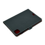 Filo per cucire Custodia in pelle piatta orizzontale tinta unita con funzione sleep e copripenna e striscia antiscivolo e slot per schede e supporto, For iPad Pro 11 (2020)