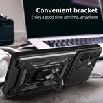 Cover per fotocamera scorrevole Design Custodia per telefono in TPU + PC, For vivo Y16 4G, For vivo Y35 4G, For Samsung Galaxy A14 5G