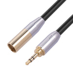 Cavo audio 3,5 mm maschio a mini XLR 3 pin 30 cm