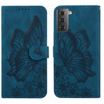 Custodia per telefono in pelle a vibrazione orizzontale con goffratura con farfalle retrò al tatto, For Samsung Galaxy S23+ 5G, For Samsung Galaxy S23 Ultra 5G, For OPPO A17, For OPPO A57 5G