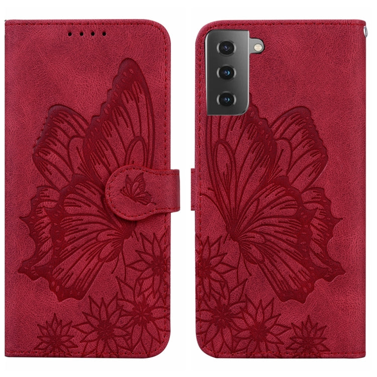 Custodia per telefono in pelle a vibrazione orizzontale con goffratura con farfalle retrò al tatto, For Samsung Galaxy S23+ 5G, For Samsung Galaxy S23 Ultra 5G, For OPPO A17, For OPPO A57 5G