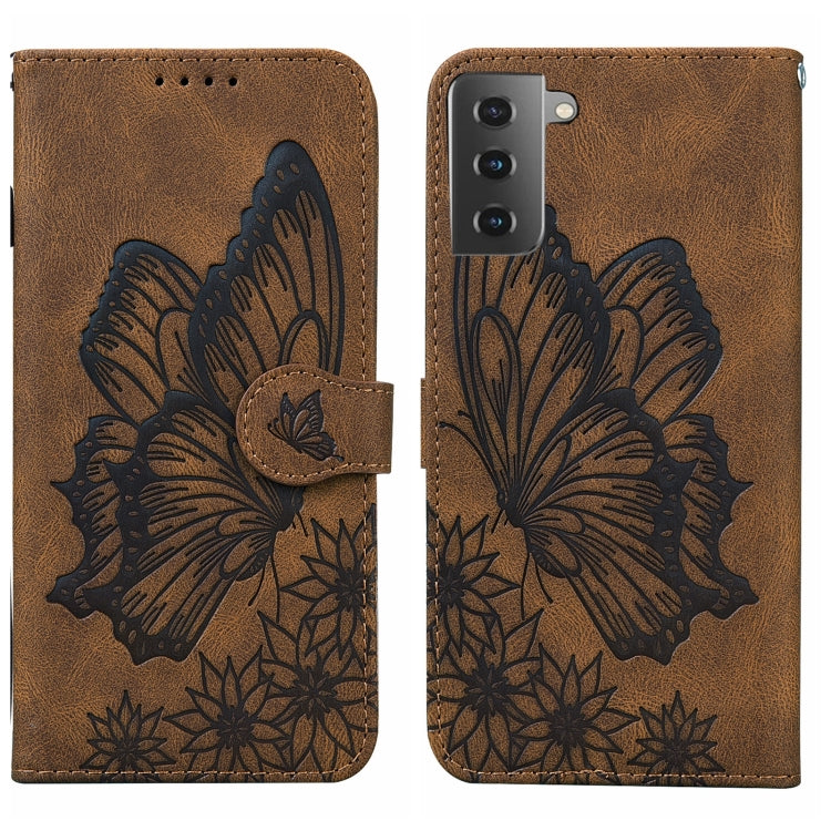 Custodia per telefono in pelle a vibrazione orizzontale con goffratura con farfalle retrò al tatto, For Samsung Galaxy S23+ 5G, For Samsung Galaxy S23 Ultra 5G, For OPPO A17, For OPPO A57 5G