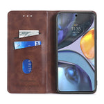 Custodia per telefono in pelle magnetica con trama di mucca, For OPPO A17, For Realme C33 4G, For vivo T1 Snapdragon 680/iQOO Z6 44W, For vivo V25 5G/V25e 5G