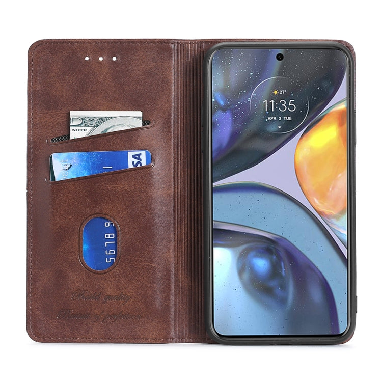 Custodia per telefono in pelle magnetica con trama di mucca, For OPPO A17, For Realme C33 4G, For vivo T1 Snapdragon 680/iQOO Z6 44W, For vivo V25 5G/V25e 5G