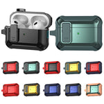 Custodia in silicone per AirPods Pro 2 con foro per cordino