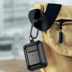 Custodia in silicone per AirPods Pro 2 con foro per cordino