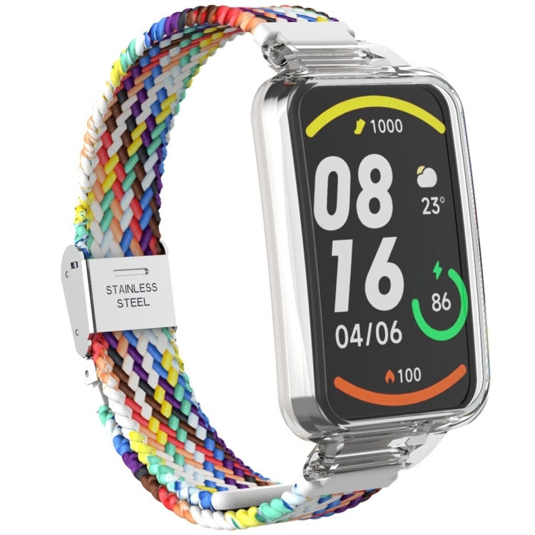 Cinturino nylon intrecciato con fibbia per Xiaomi Mi Band 7 Pro
