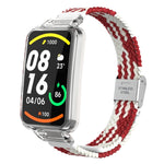 Cinturino nylon intrecciato con fibbia per Xiaomi Mi Band 7 Pro