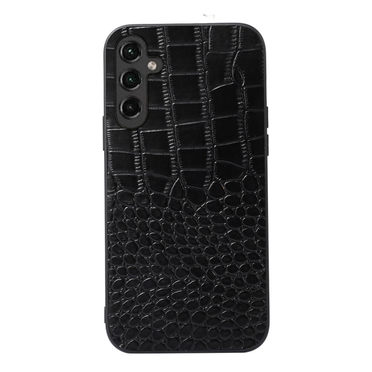 Custodia in vera pelle con trama coccodrillo per Samsung Galaxy S