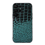 Custodia in vera pelle con trama coccodrillo per Samsung Galaxy S