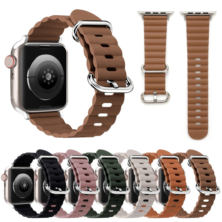 Cinturino in pelle per Apple Watch Ultra e Series