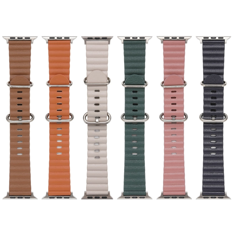 Cinturino in pelle per Apple Watch Ultra e Series